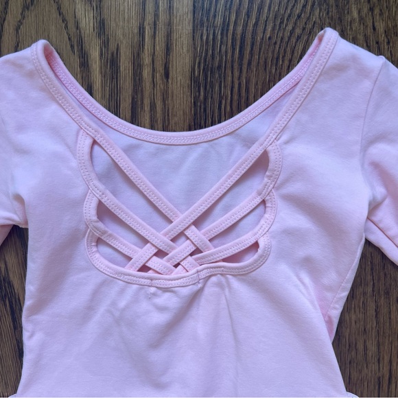 Charming Pink Kids Ballet Dress - Picture 3 of 4
